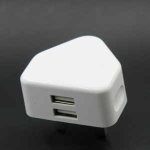 MAINS CHARGER PLUG  | DOUBLE USB | 2.1A FAST CHARGER